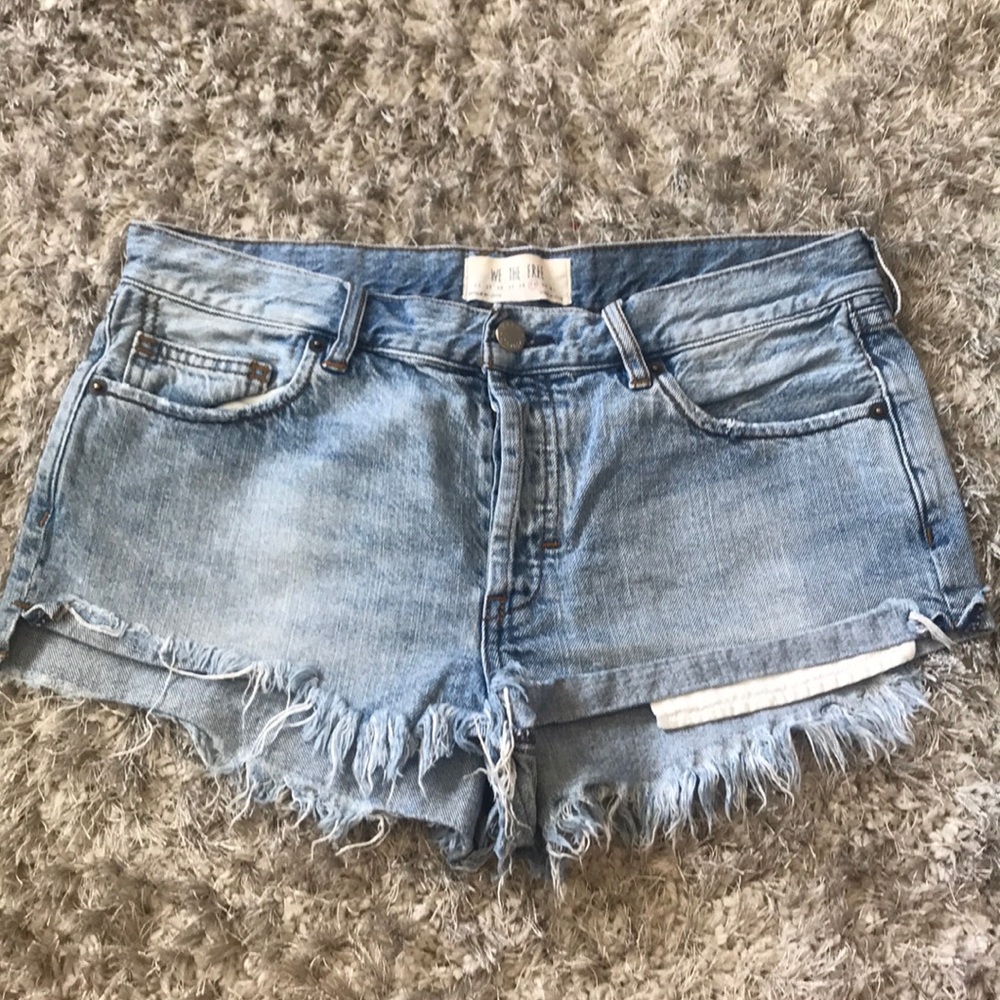 FREE PEOPLE denim shorts